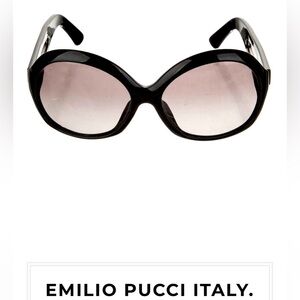 EMILIO PUCCI ITALY OVERSIZE NEW GRADIENT LENSES VINTAGE SUNGLASSES EP631S Italy